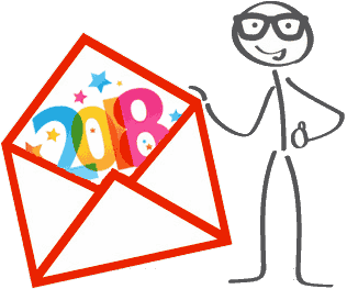 Envoyer votre message de voeux professionnel en ligne